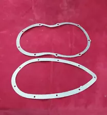 Triumph Terrier T15 Engine Drive and Timing Side Outer Cover Gaskets E3579/E3345