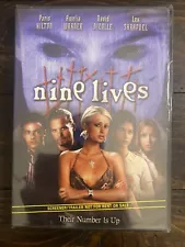 Nine Lives On DVD With Paris Hilton Horror - NEW SEALED - Rare Screener Copy