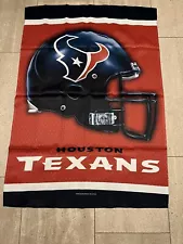 Houston Texans 2 Sided Banner Flag