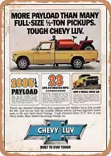 METAL SIGN - 1979 Chevy LUV Vintage Ad