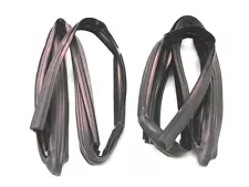 1977-1984 Cadillac Coupe DeVille 2dr new door window channel weatherstrip seals (For: 1984 Cadillac DeVille)