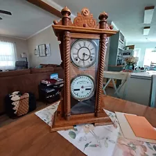 1800s Waterbury Calendar Clock