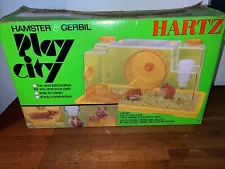 Play City Hamster House Cage Exercise Toys Play Wheel Ball