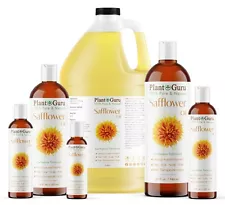 Safflower Oil Cold Pressed HIGH OLEIC 100% Pure Natural Carrier