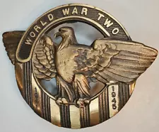 World War 2 Metal Grave Marker