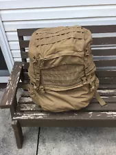 USMC FILBE Coyote complete Main Back Pack rucksack field pack system, Repaired