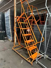 7 Step Industrial Rolling Ladders (Great Condition)