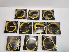 Lot of (10) Nike LIVESTRONG Bracelet Silicone Lance Armstrong Large L XL