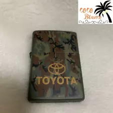 Zippo TOYOTA Limited Camouflage article not for sale very rare NO BOX