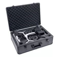 Aluminum Carrying Case for Parrot Bebop 2 FPV and Skycontroller 2 + VR Goggles