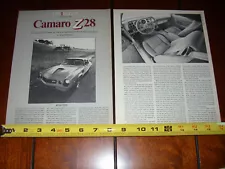 1978 CAMARO Z28 ORIGINAL ARTICLE