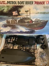 Tamiya PIBBER Vietnam Model Kit Partial Build Patrol Boat River PBR 31MkII 1/35