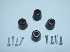 4 Original McIntosh Audio Stereo Feet & Screws (USA, NOS) also ideal for Marantz