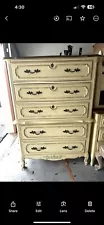 vintage french provincial bedroom furniture set