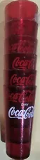 6 Pre Used Red 24 oz Coca Cola Cups