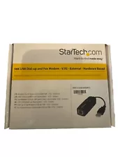 StarTech 56K USB Dial-up and Fax Modem V.92 External Hardware Based