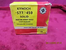 Antique KYNOCH .577/.450 Martini-Henry . Ammo Box, (EMPTY)