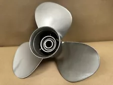 Clean OEM HONDA 12 .1 x 9 Aluminum Outboard Propeller # 59130-ZV5-009AH