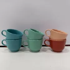 Bundle of 6 Fiesta Ware Cups