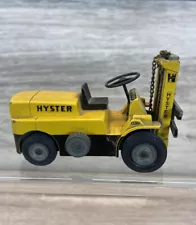 RARE Tekno Hyster Forklift 864 Yellow Sales Sample Forklift Toy Made in Denmark