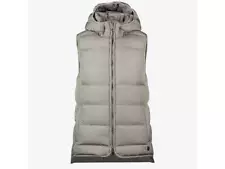 Women's Horze Gray 'AUSTEN' PADDED VEST w/ Removable hood Horse riding 4 SIZES!