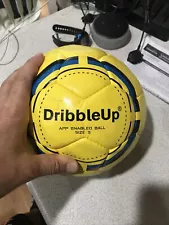 Dribble Up Smart Soccer Ball Size 5 App Enabled Ball Training Ball Only Yellow