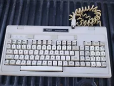 Genuine Vintage TANDY 1000 Personal Computer Keyboard Working