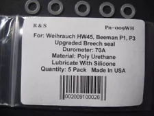 2 Breech / Barrel Seal for Weihrauch HW40 / HW45 / R&S 009WH