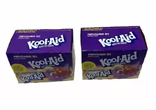 Kool-Aid PURPLESAURUS REX Grape Lemonade Flavored Mix 2 Boxes 96 Packets NIB