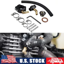 For Kawasaki KLR650 External Upgraded Thermostat Cooling System Modification Kit