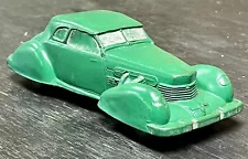 Vintage 8" Garrett Sales Rubber Toys Cord Phaeton 812 No. 400 Auburn Toy Car