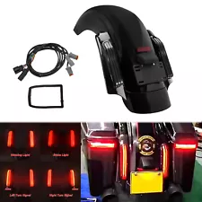 LED Rear Fender System CVO Style For Harley Touring Road Street Glide 2014-2023 (For: 2019 Street Glide)