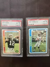 1978 Topps Football PSA 8 100 Tarkenton ONLY ONE CARD - See Other Items For Sale