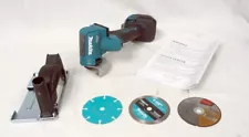 Makita 18v LXT Brushless Battery Operated 3" Cut Off Tool Angle Grinder w/ Blade