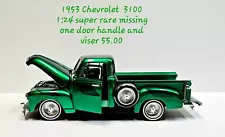 JADA Just Trucks 1953 Chevy Pickup 3100 1:24 green