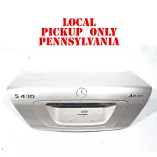 2004 - 2006 MERCEDES S430 S500 W220 TRUNK LID OEM (For: 2005 S500)