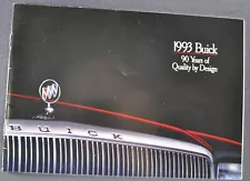 1993 Buick Brochure Riviera Park Avenue LeSabre Regal Century Roadmaster Wagon