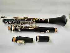 German System Clarinet G key With Case Ebonite Good Material and Sound