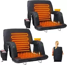 SLSY Heated Seats Stadium Seats Bleacher Chair for Bleachers with Back Support