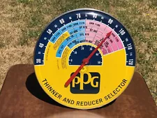 PPG Automotive Paint Thermometer Auto Body Shop Paint Booth Large 18" Nice Works