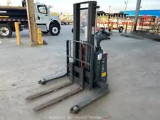 2019 Toyota 8BWS13 2,500 lb Electric 24V Walk Behind Pallet Stacker bidadoo