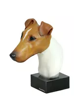 Fox Terrier Wirehaired Hand-Painted Figure Art-Dog