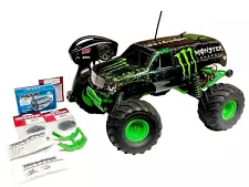 Limited Edition Monster Energy Traxxas Monster Jam RC Truck UPGRADED Ultra Rare!