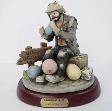 Emmett Kelly Jr Flambro "Balloons For Sale" Limited Edition