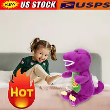 11in Barney The Dinosaur Toy Plush 1990's Singing Stuffed Animal Doll Vintage US