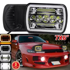 DOT NEW For Toyota Celica 1982-1993 7x6" LED Headlight Hi/Lo Beam DRL Turn Light (For: 1982 Toyota Celica)