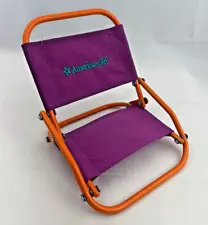 American Girl Doll Adventure Campfire Camp / Camping Chair Fold-up Metal Lounger