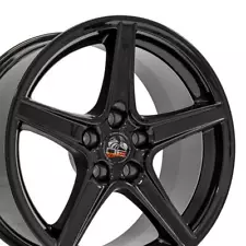 New 18x9 inch Alloy Wheel for Ford Mustang 1994-2004 Gloss Black Rim 18 in