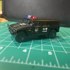 Xcartoys Chinese Police Car 1:64 Scale China Hummer