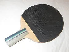 Basic unique (pips out, PENHOLD) rubber table tennis racket ping pong paddle CS